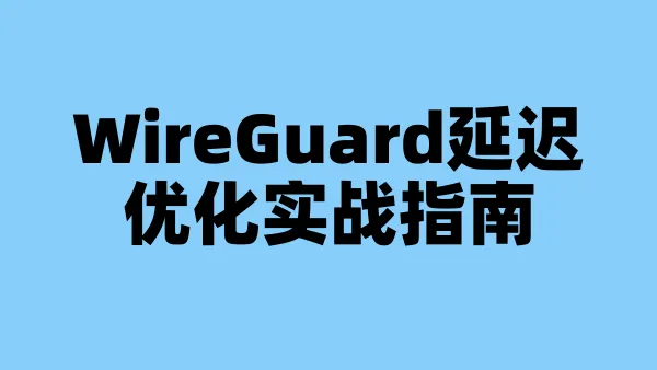 WireGuard延迟优化实战指南